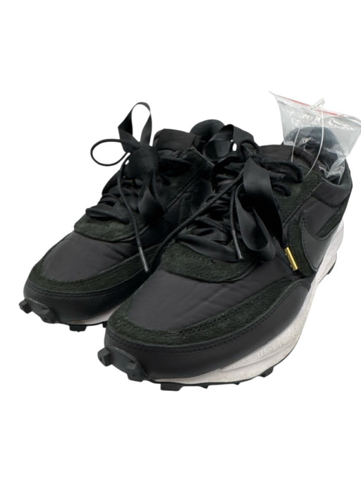 Nike X Sacai Shoe Size 7.5 Black & Green Leather & Synthetic Platform Sneakers Black & Green / 7.5