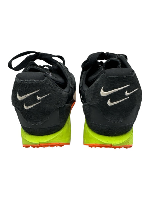 Nike Shoe Size 8.5 Black Leather & Synthetic Platform Athletic Cleat Sneakers Black / 8.5