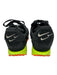Nike Shoe Size 8.5 Black Leather & Synthetic Platform Athletic Cleat Sneakers Black / 8.5