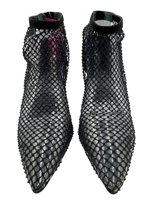 Charles by Charles David Shoe Size 8 Black Manmade Material Stiletto Mesh Pumps Black / 8