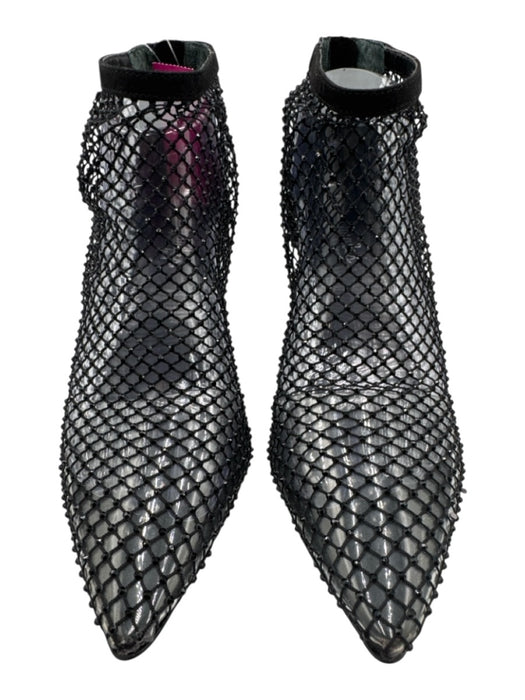 Charles by Charles David Shoe Size 8 Black Manmade Material Stiletto Mesh Pumps Black / 8
