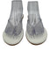 Tkees Shoe Size 8 White Leather Flip Flop Thong Strap Sandals White / 8