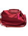 Longchamp Red Nylon & Leather Button Clasp Zip Close Neverfull Crossbody Bag Red