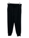 Varley Size L Black Viscose Blend Elastic Waist Drawstring Sweat Pant Pants Black / L