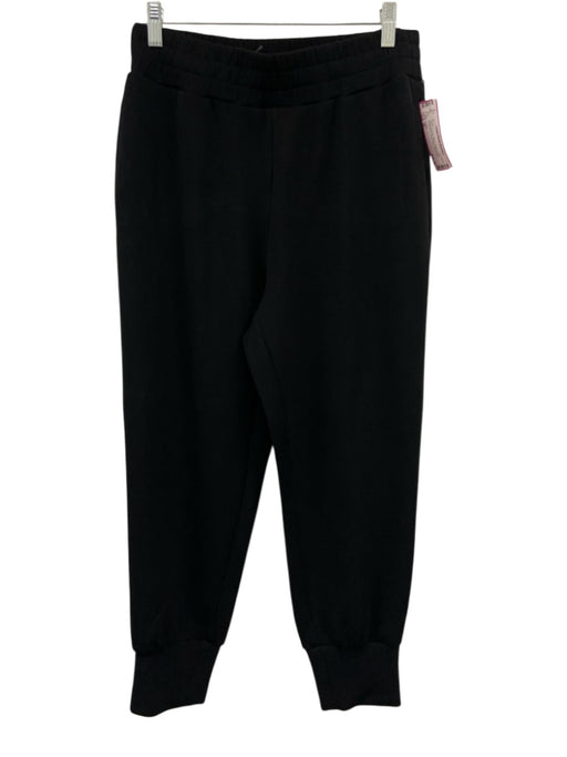 Varley Size M Black Viscose Blend Elastic Waist Drawstring Sweat Pant Pants Black / M