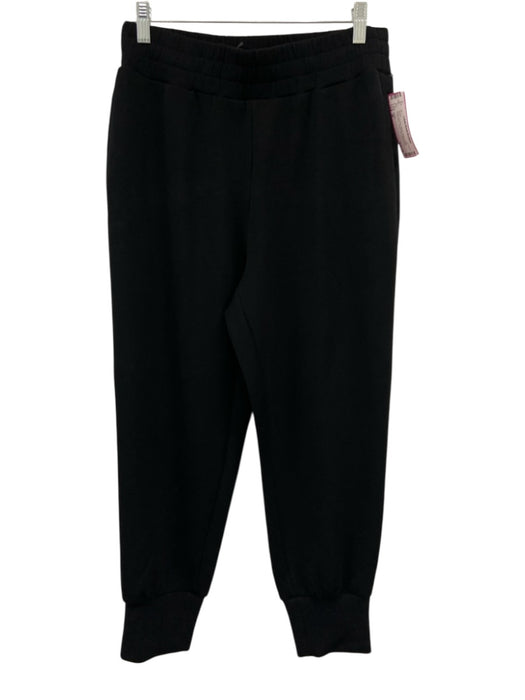 Varley Size M Black Viscose Blend Elastic Waist Drawstring Sweat Pant Pants Black / M