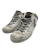 Golden Goose Shoe Size 38 White & Green Leather Lace Up Sneaker Low Top Sneakers White & Green / 38
