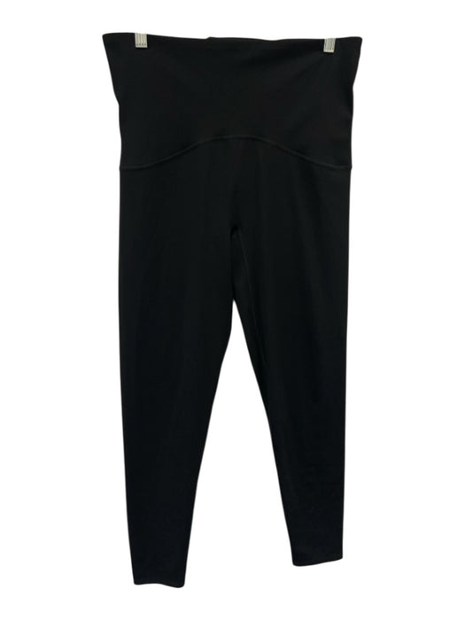 Spanx Size XL Black Nylon Blend Athletic Leggings Black / XL