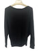 The Reset Size XL Black Wool Blend Rib Knit One Shoulder Diagnol Stripe Sweater Black / XL