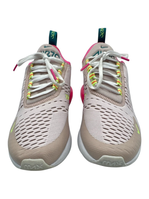 Nike Shoe Size 9 Pink & Multi Synthetic Lace Up Athletic Perforated Sneakers Pink & Multi / 9