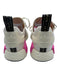 Adidas Shoe Size 8.5 Beige & Pink Synthetic Lace Up Knit Athletic Sneakers Beige & Pink / 8.5