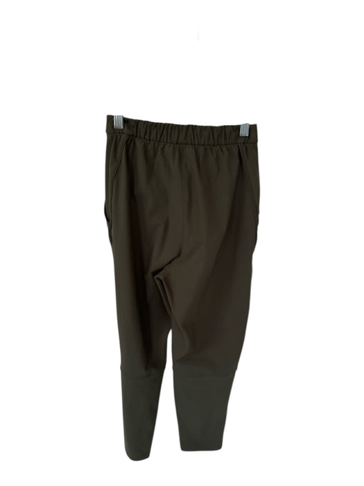 Lululemon Size 2 Olive Green Elastic Waist Pleat Detail Athletic Pants Olive Green / 2