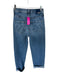Mother Superior Size 23 Med Dark Wash Cotton Blend High Waist Wide Leg Jeans Med Dark Wash / 23