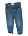 Mother Superior Size 23 Med Dark Wash Cotton Blend High Waist Wide Leg Jeans Med Dark Wash / 23