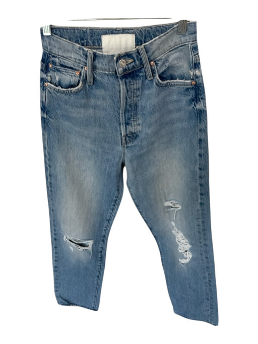 Mother Superior Size 25 Light Wash Cotton Blend High Waist Button Fly Jeans Light Wash / 25