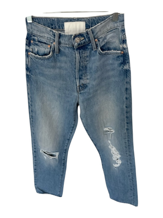 Mother Superior Size 25 Light Wash Cotton Blend High Waist Button Fly Jeans Light Wash / 25