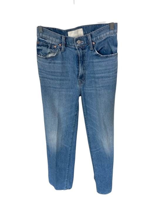 Mother Superior Size 23 Med Light Wash Cotton Blend High Waist Jeans Med Light Wash / 23