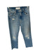 Mother Superior Size 25 Light Wash Cotton Blend High Waist Straight Leg Jeans Light Wash / 25