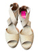Tory Burch Shoe Size 9 Tan Leather Upper open toe Crisscross toe strap Shoes Tan / 9