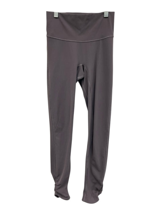 Lululemon Size 2 Gray Purple Missing Fabric Tag Elastic Waistband Leggings Gray Purple / 2