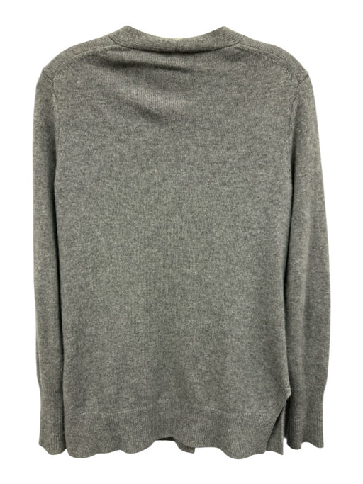 Everlane Size M Gray Cashmere Heathered Knit Button Front Cardigan Sweater Gray / M