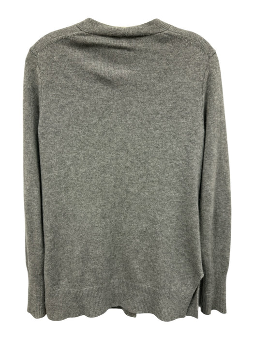 Everlane Size M Gray Cashmere Heathered Knit Button Front Cardigan Sweater Gray / M