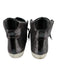 Philippe Model Shoe Size 38 Black & Gunmetal textile upper Sequined Sneakers Black & Gunmetal / 38