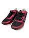 Philippe Model Shoe Size 38 Black & Red Textile & Leather Upper Low Top Sneakers Black & Red / 38