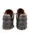 Esse Ut Esse Shoe Size 38 Gunmetal & Brown Leather Upper Metallic Sneakers Gunmetal & Brown / 38
