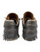 Esse Ut Esse Shoe Size 38 Gunmetal & Brown Leather Upper Metallic Sneakers Gunmetal & Brown / 38