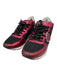 Philippe Model Shoe Size 38 Black & Red Textile & Leather Upper Low Top Sneakers Black & Red / 38