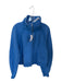 Lululemon Size M/L Cornflower Blue Cotton Blend Half Zip Cropped Athletic Jacket Cornflower Blue / M/L