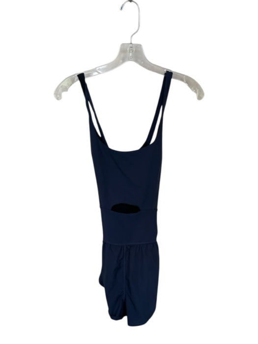 FP Movement Size M Navy Polyester Blend Built in bra Athletic Romper Navy / M