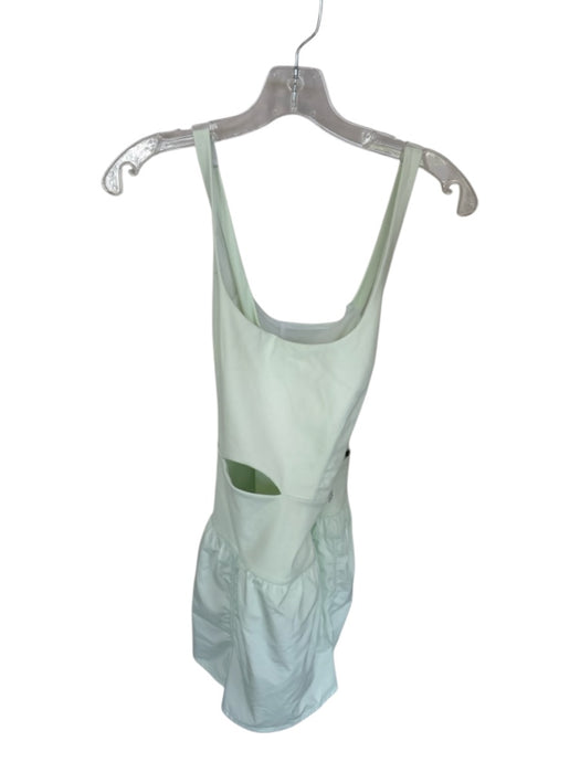 FP Movement Size M Sea Green Polyester Blend Built in bra Athletic Romper Sea Green / M
