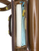 Tiffany & Fred Brown & Gold Leather Horsebit Front Flap Crossbody Saddle Bag Bag Brown & Gold / S
