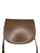 Tiffany & Fred Brown & Gold Leather Horsebit Front Flap Crossbody Saddle Bag Bag Brown & Gold / S