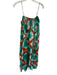 Rails Size S Green & Brown Cotton Spaghetti Strap Tie Dye Side Zip Maxi Dress Green & Brown / S