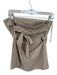 Free People Size M Taupe Cotton Strapless Open Back Top Taupe / M