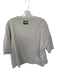 Daily Drills Size M/L Taupe Cotton Short Sleeve Crew Neck Athletic Sweatshirt Taupe / M/L