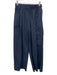 Oak + Fort Size SP Navy Cotton Back Zip Strapless Cargo Pockets Pants Set Navy / SP