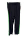 Splits 59 Size S Black & Green Nylon Side Stripe Elastic Zipper Jacket Pants Set Black & Green / S