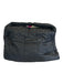 Opera Bag Black No Fabric Tag Zipper Puffer Shoudler & Crossbody Straps Bag Black