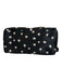 Alice + Olivia Black, White, Orange Canvas Flowers Duffle Bag Black, White, Orange / M/L
