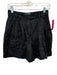 & Other Stories Size 34 Black Linen Pocket High Waist Shorts Black / 34