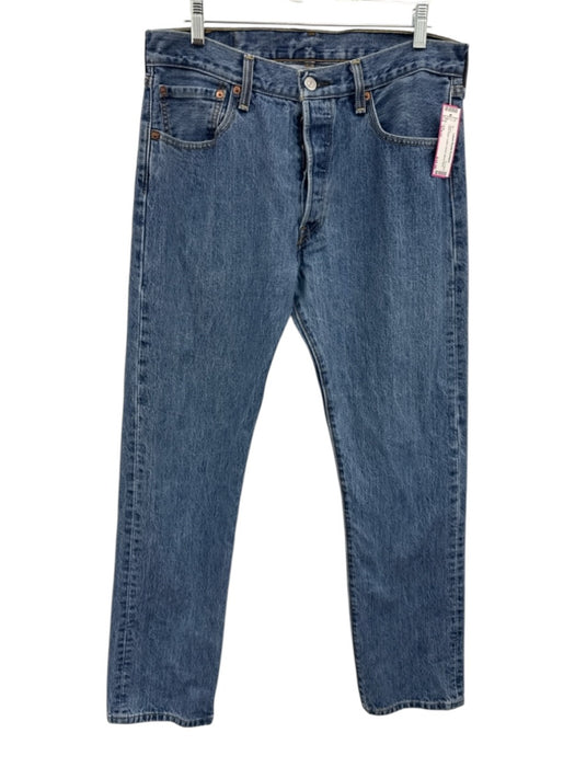 Levis Size 32X32 Dark Wash Cotton Denim Jeans Dark Wash / 32X32