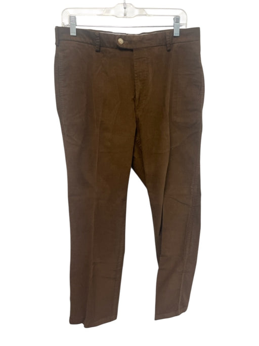 Peter Millar Size 32 Brown Cotton Blend Cordouroy Khaki Men's Pants Brown / 32