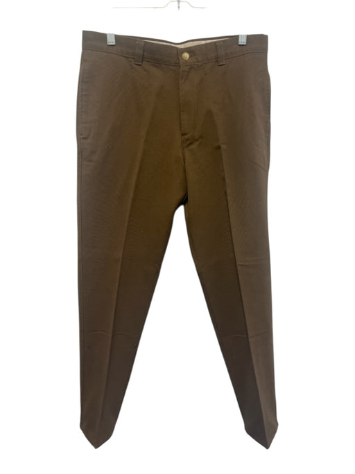 Linea Naturale NWT Size 32 Brown Cotton Blend Solid Khaki Men's Pants Brown / 32