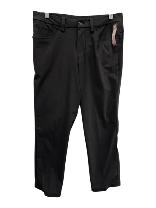 Lululemon Size Est 30 Dark Gray Synthetic Solid Athletic Khakis Men's Pants Dark Gray / Est 30