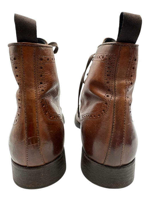 To Boot New York Shoe Size 8 Brown Leather Broguing Dress Men's Shoes Brown / 8