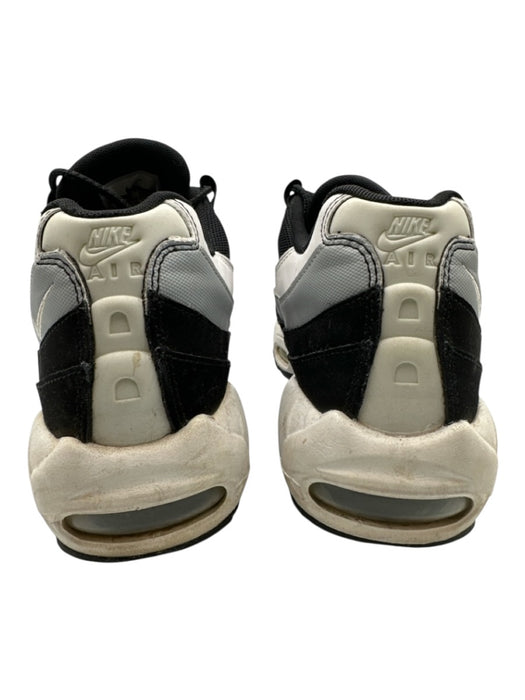 Nike Shoe Size 9.5 AS IS Black & White Suede & Mesh Two Tone Sneaker Men's Shoes Black & White / 9.5